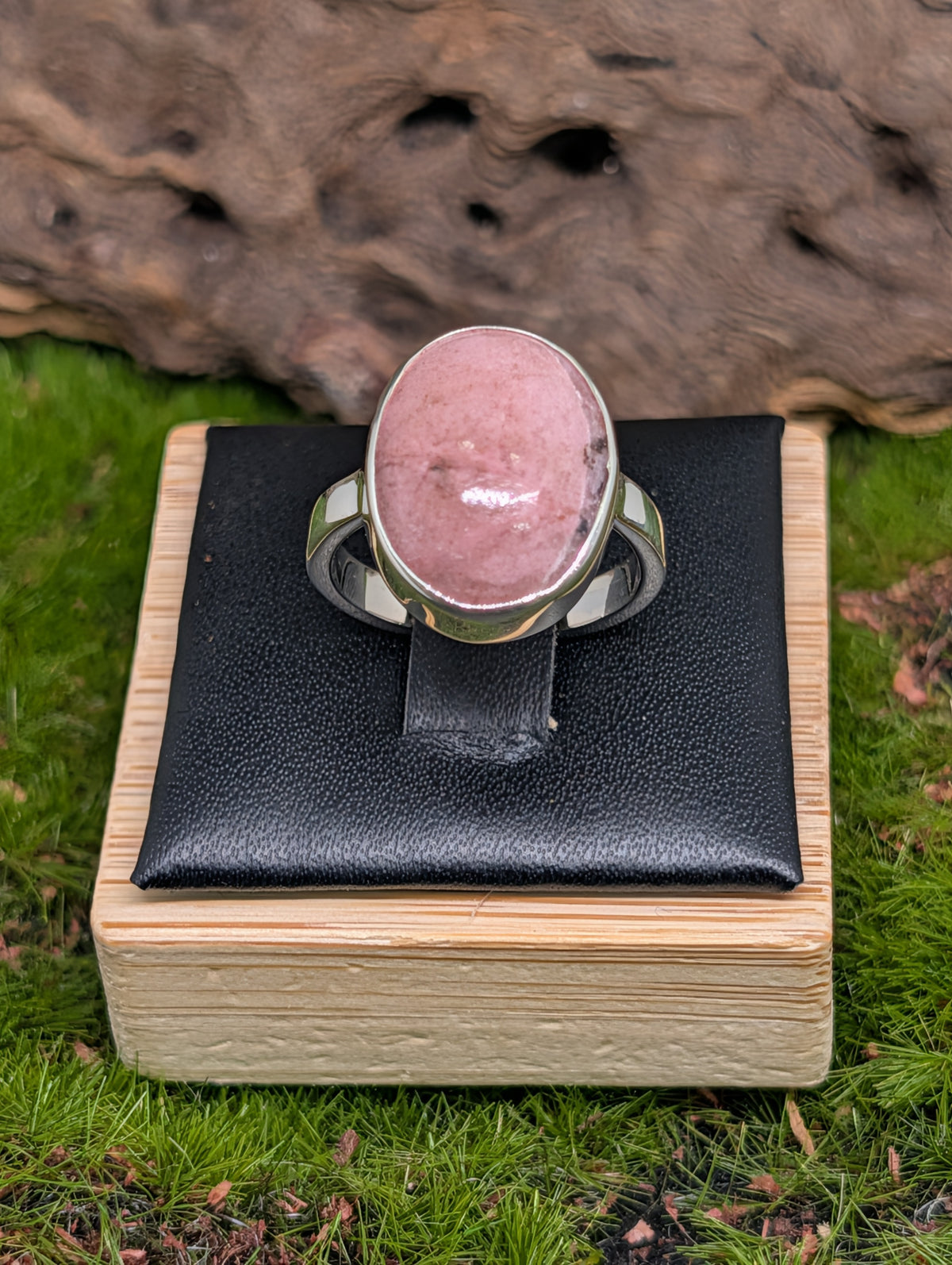 Rhodonite Sterling Silver Rings