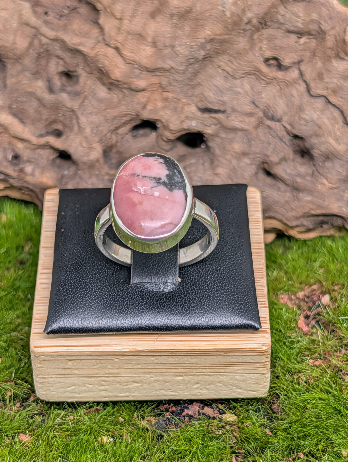 Rhodonite Sterling Silver Rings