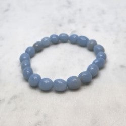 Angelite Pebble Bracelet