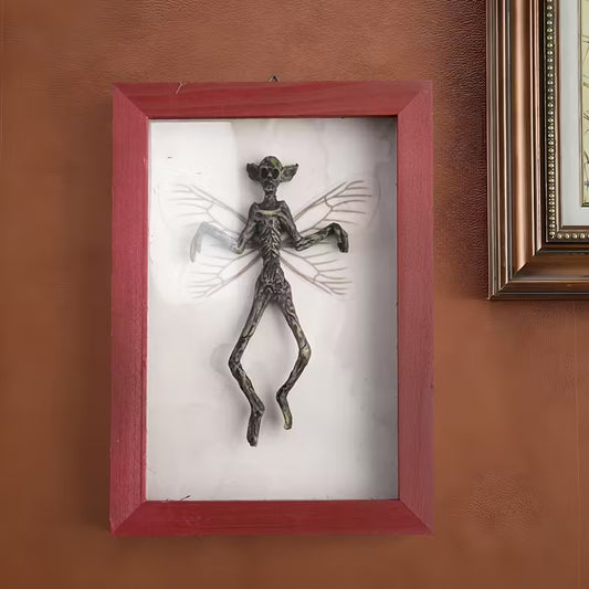 Gothic Dark Academia Pixie Framed