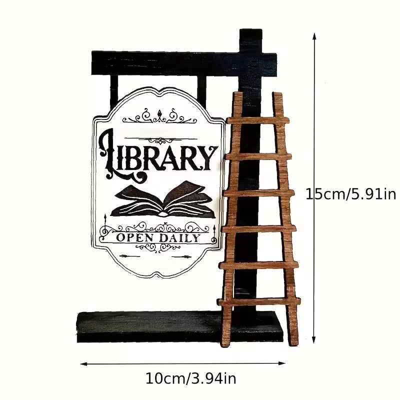 Book Shelf Signs