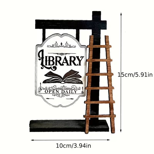 Book Shelf Signs