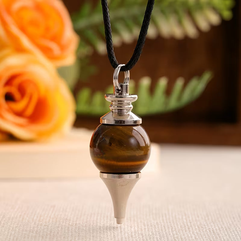 Assorted Crystal and Metal Pendulums