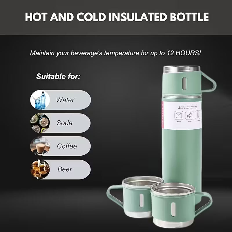 Thermal Mug and Flask Set