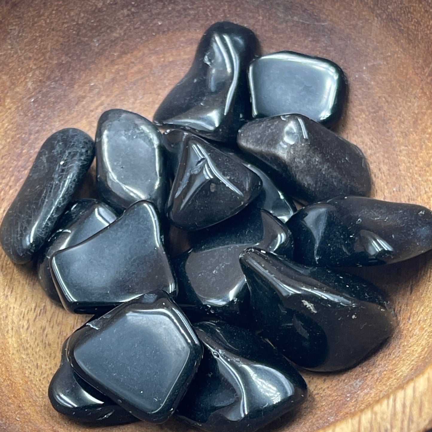 Black Obsidian Tumbled