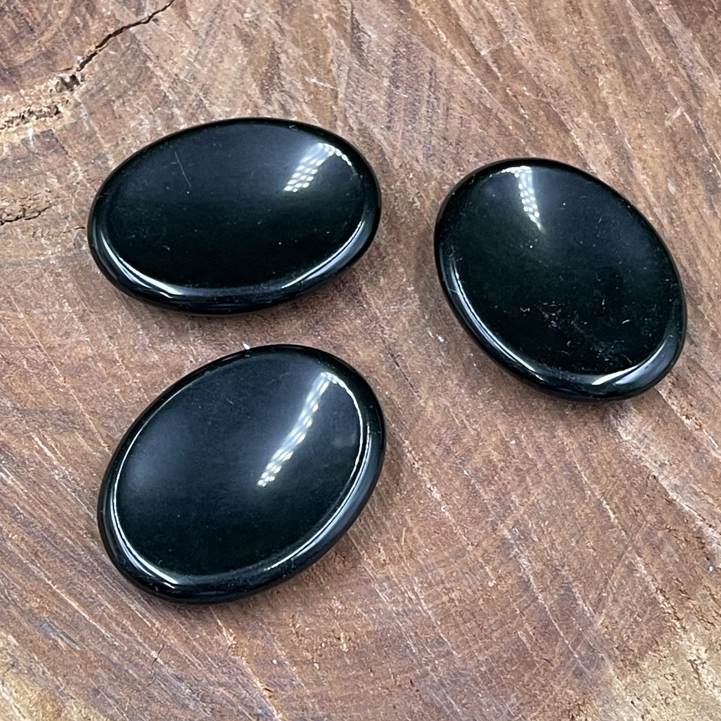 Black Obsidian Palmstone (Worry Stone)