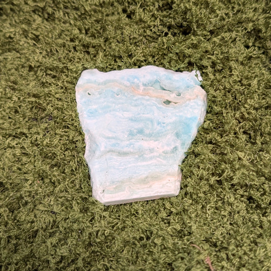 Blue Aragonite Slice