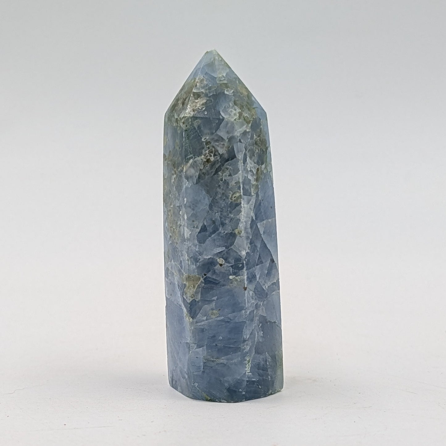 Blue Calcite Points