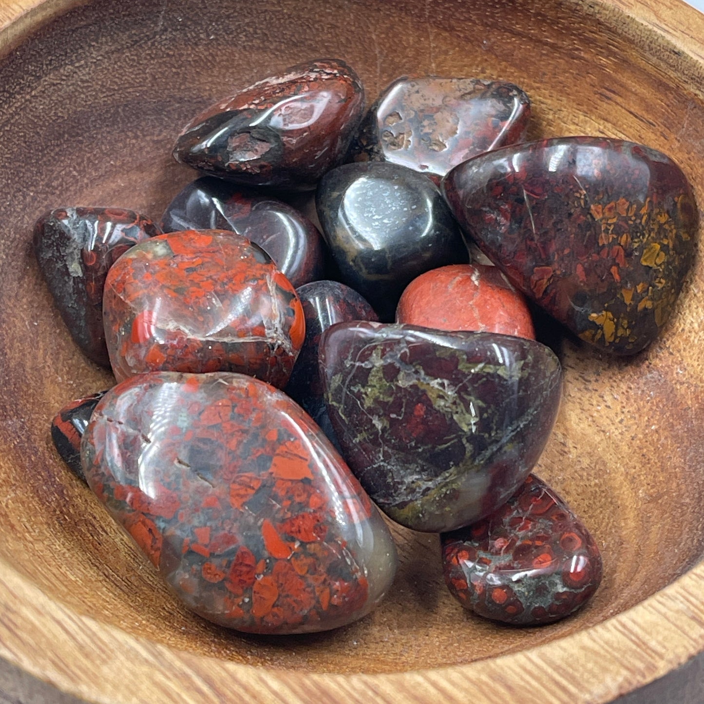 Brecciated Jasper Tumbled