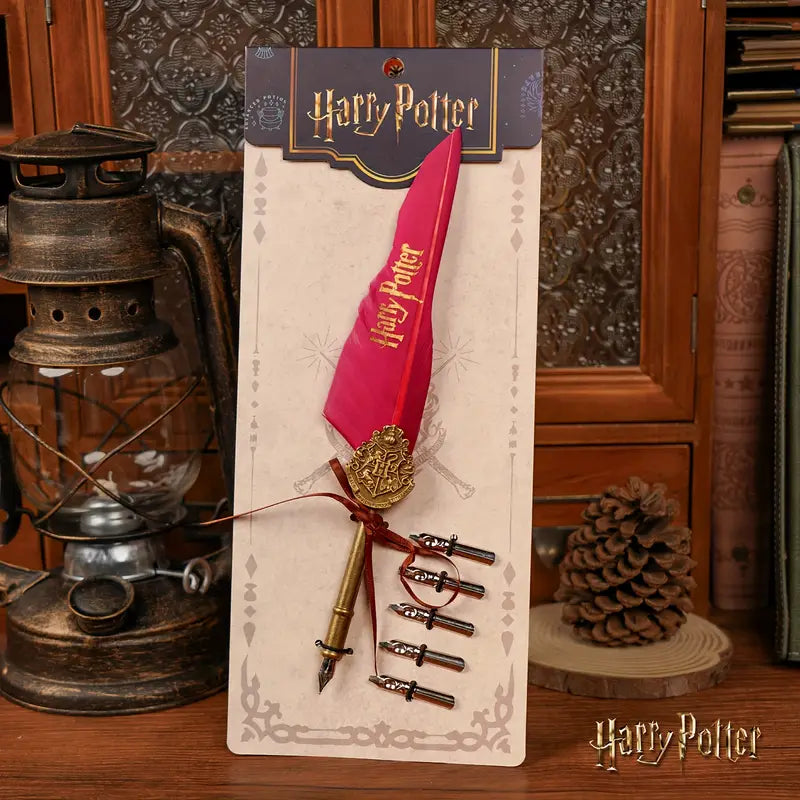 Feather Calligraphy Pen Set