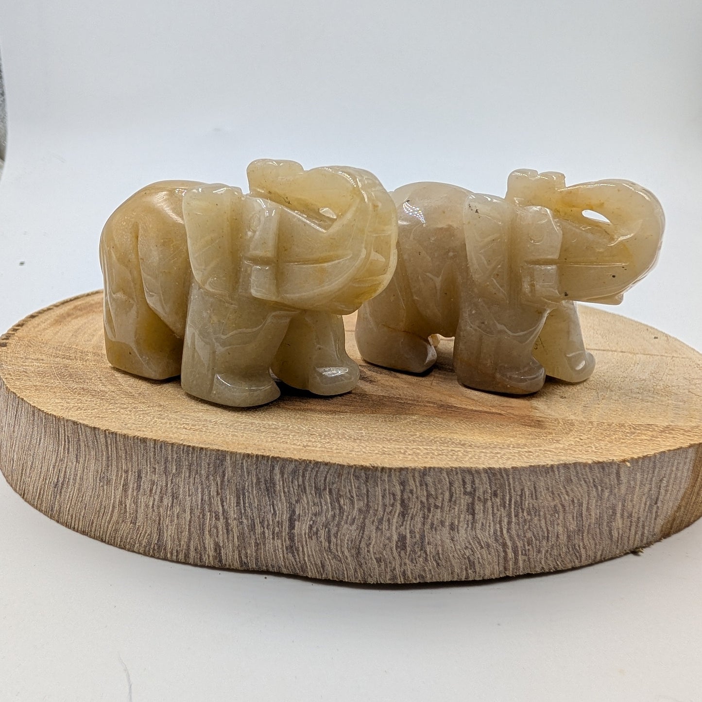 Caramel Jasper Elephant