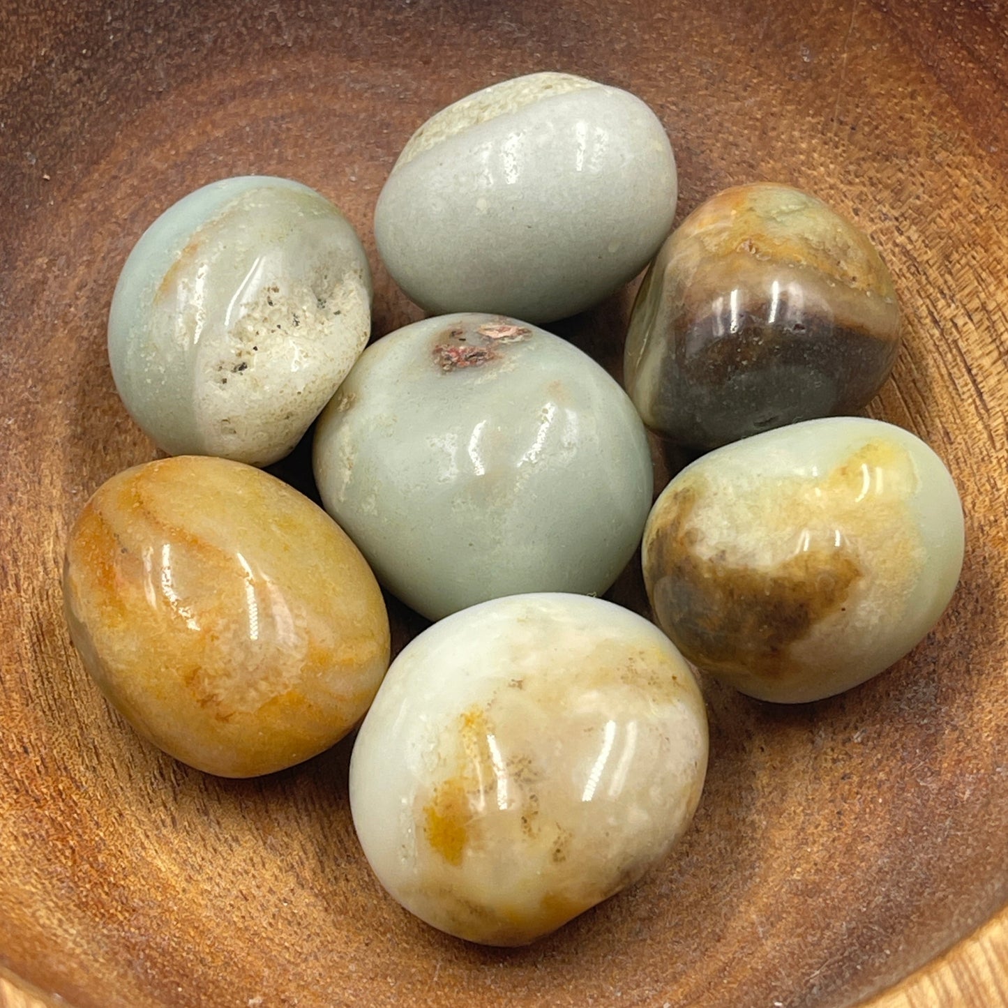 Caribbean Calcite Tumbled