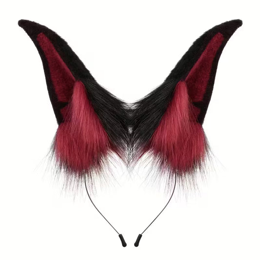 Soft Plush Bunny Ear Headband