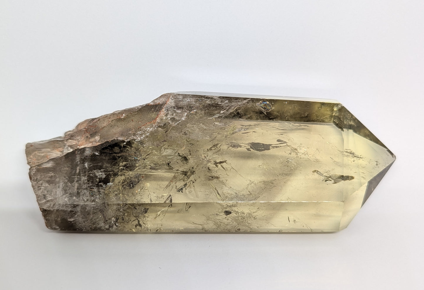Smoky Citrine Point with Phantom