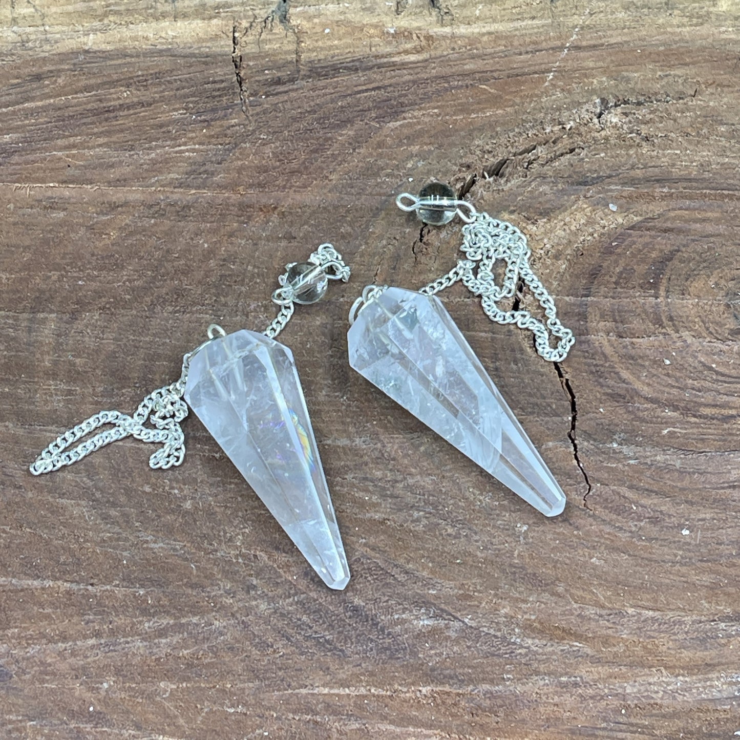 Clear Quartz Pendulum