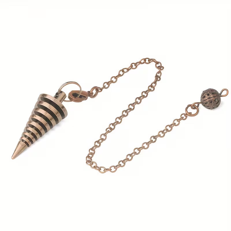 Assorted Crystal and Metal Pendulums