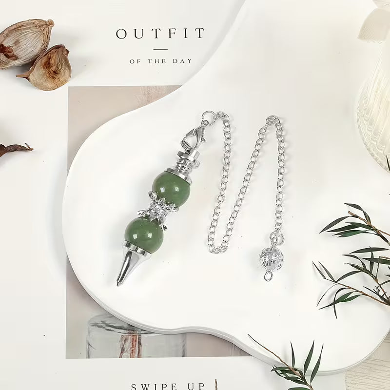 Assorted Crystal and Metal Pendulums