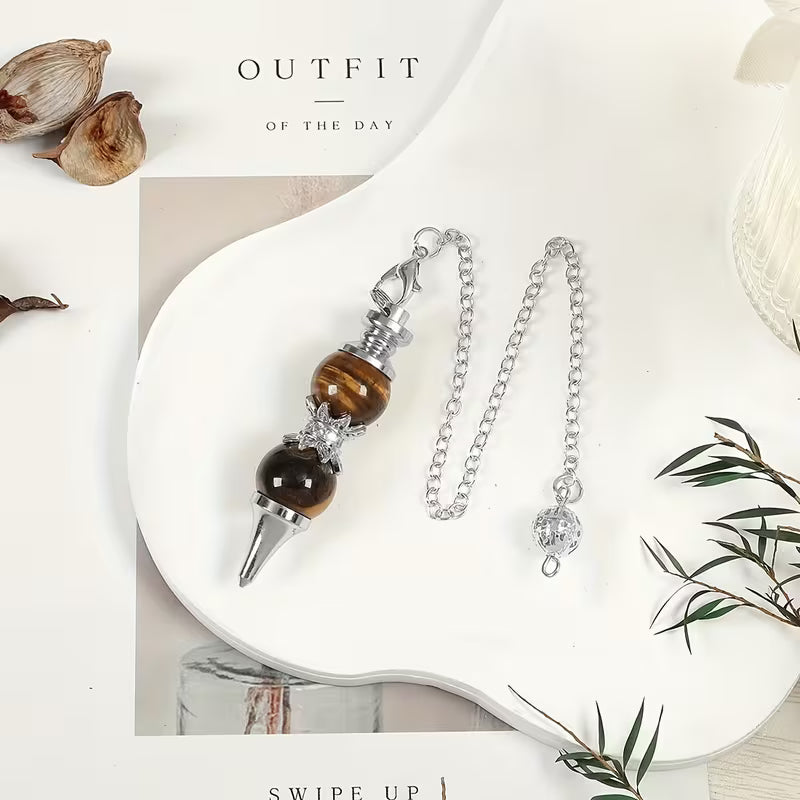 Assorted Crystal and Metal Pendulums