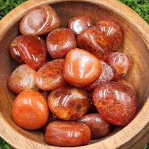 Fire Agate Tumbled