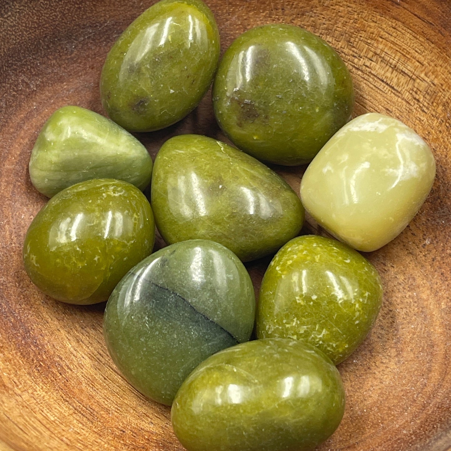 Green Jade Tumbled