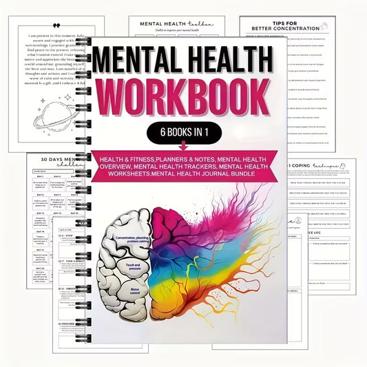 Metal Health Workbook 6 Books In 1