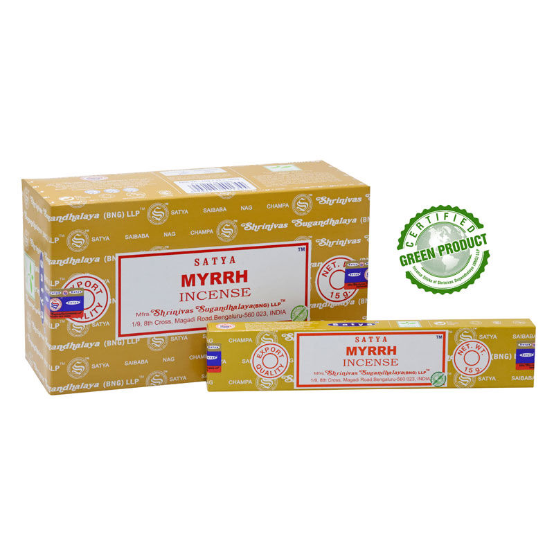 Satya Myrrh Incense 15g