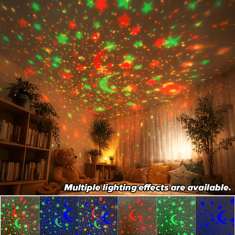 Starry Moon Usb Night Light