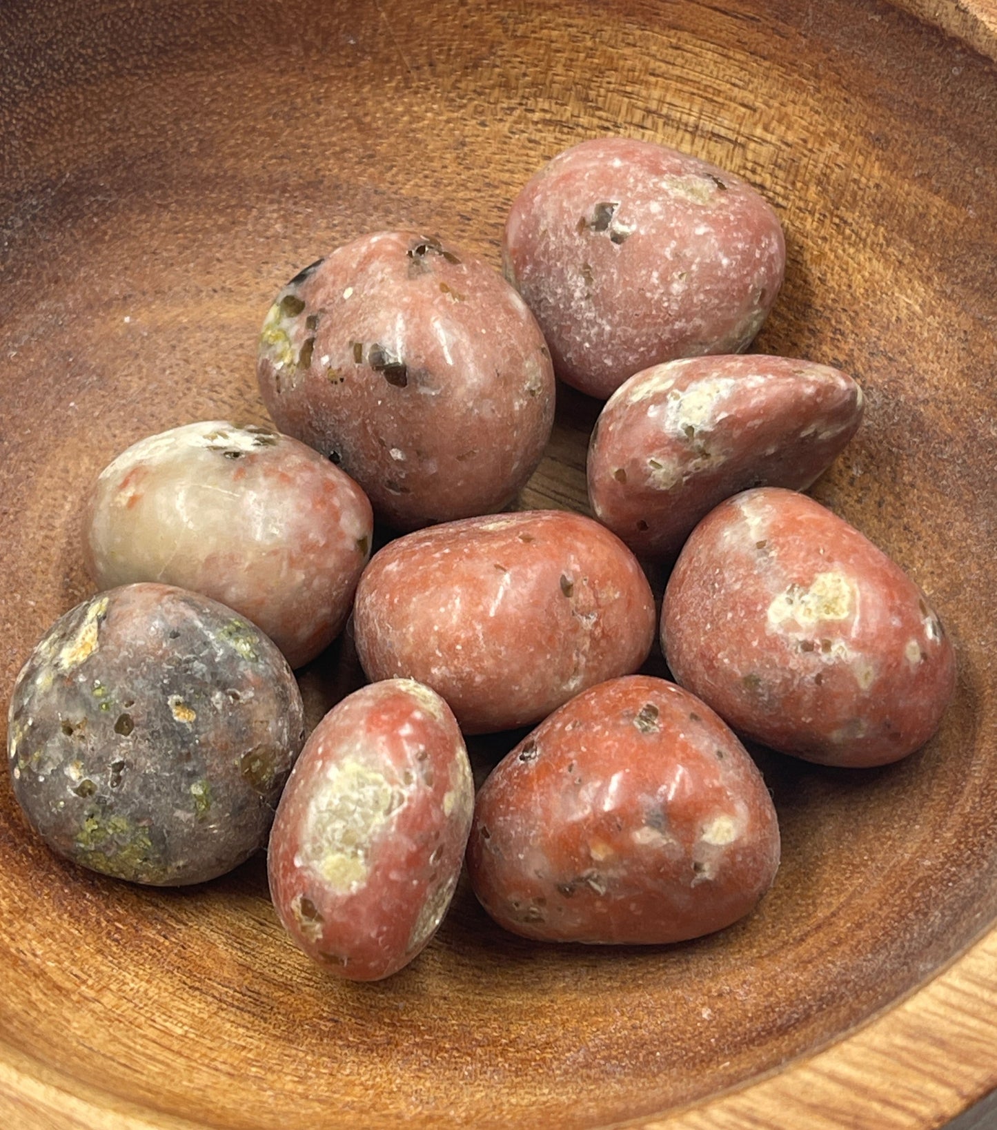 Pink Tourmaline Quartz Tumbled