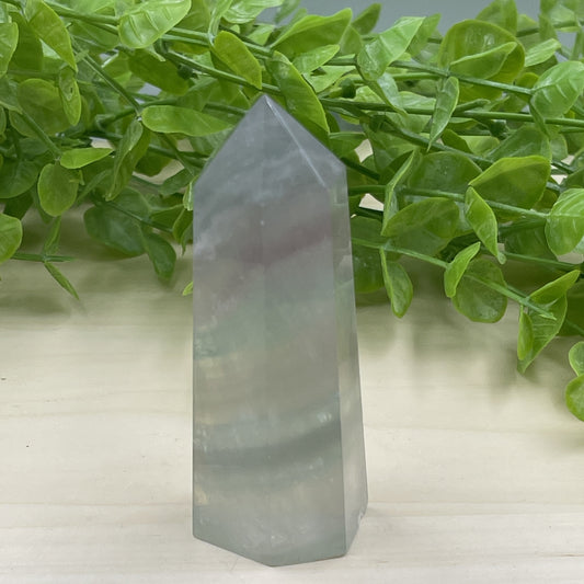 Rainbow Fluorite Point