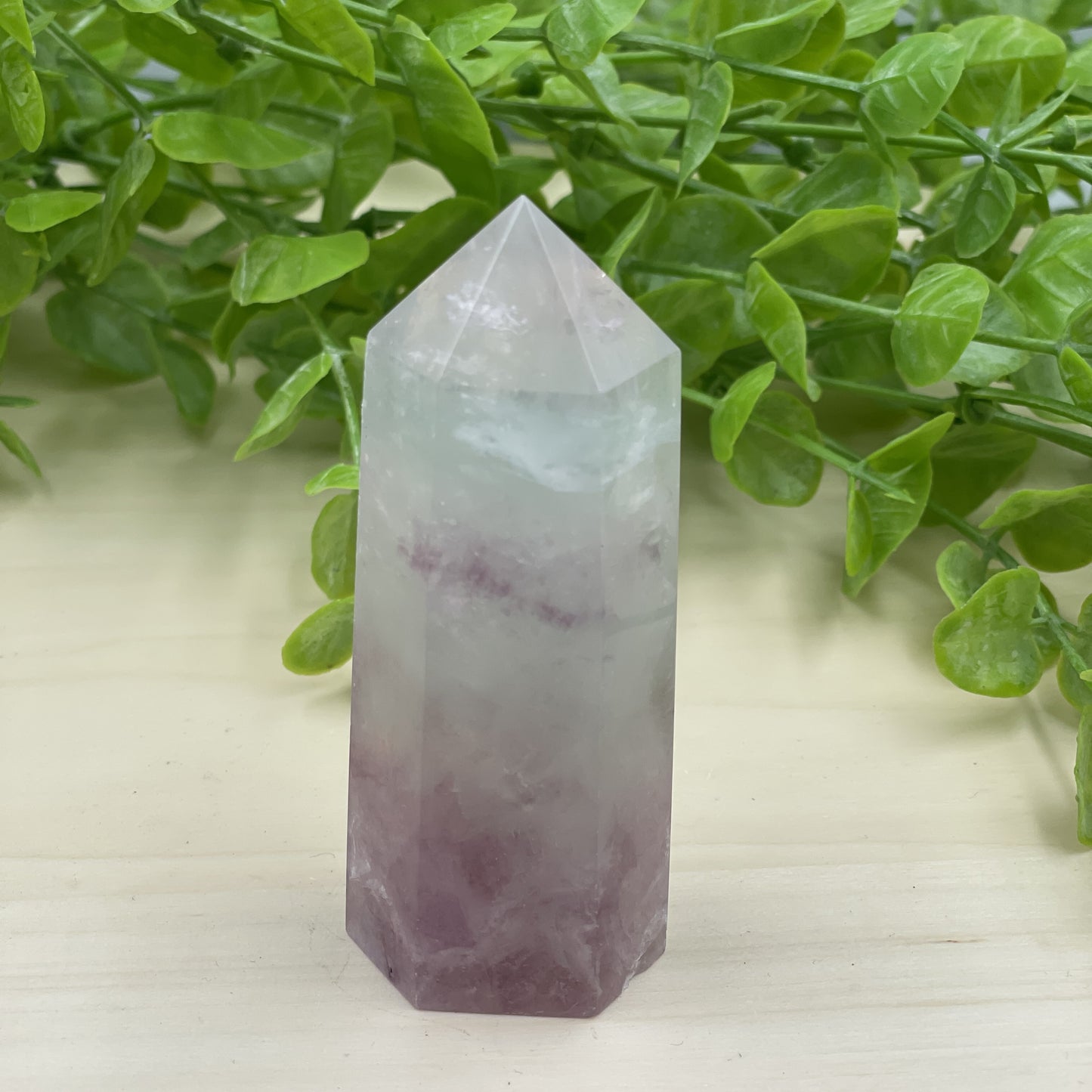 Rainbow Fluorite Point