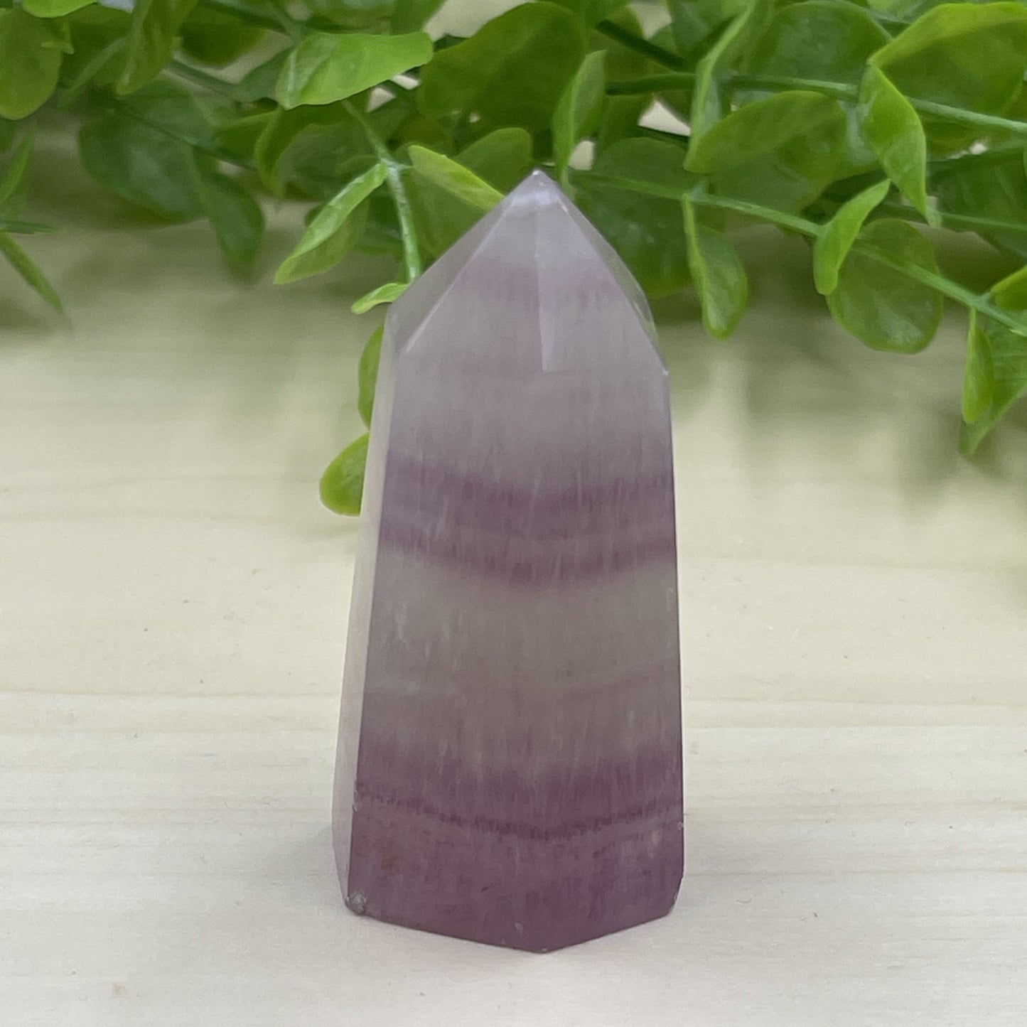 Rainbow Fluorite Point