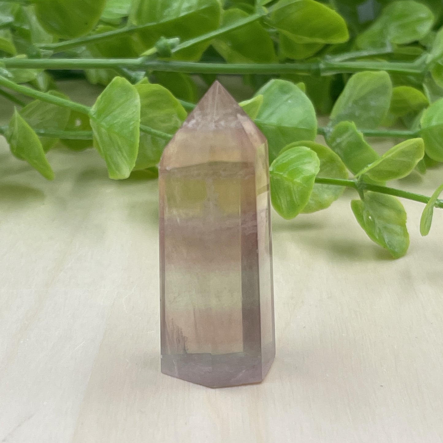 Rainbow Fluorite Point