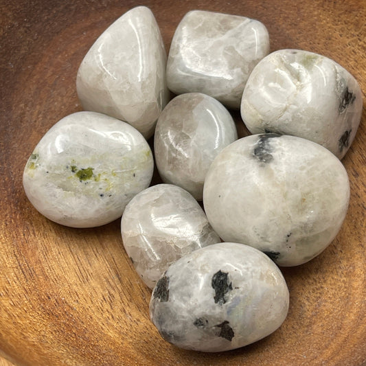 Rainbow Moonstone Tumbled
