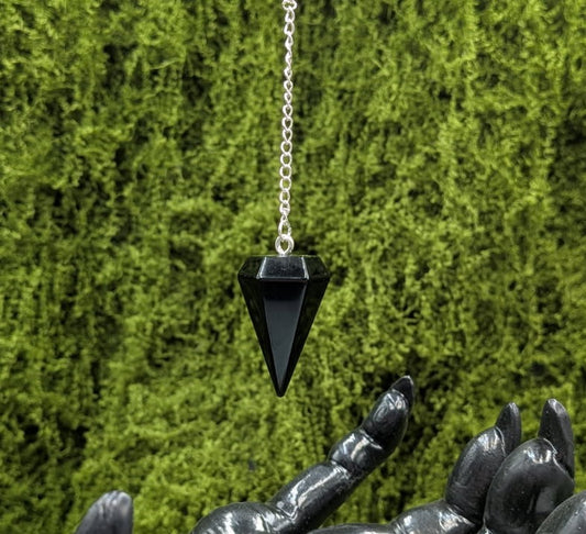 Black Obsidian Pendulum