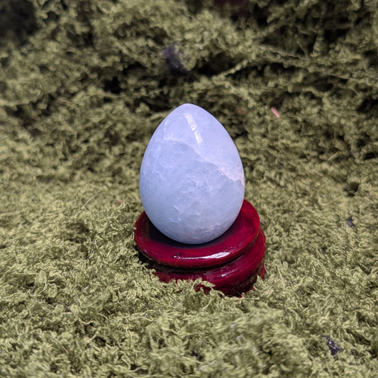 Blue Calcite Egg