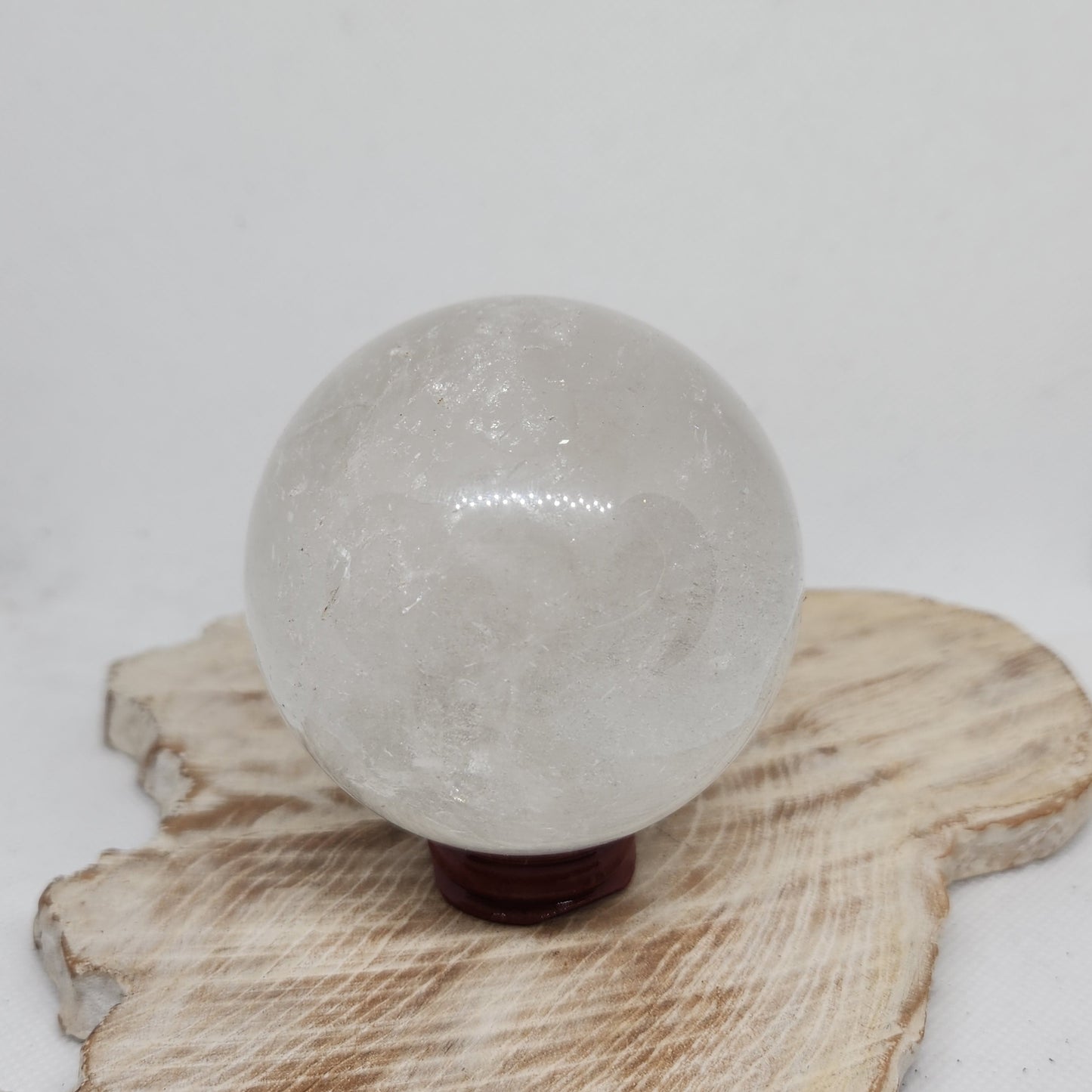 Clear Quartz/ Garden Quartz Lodolite Sphere