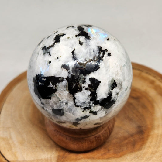 Rainbow Moonstone Sphere