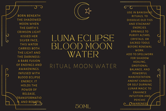 🌕 Lunar Eclipse Blood Moon Water 50ml