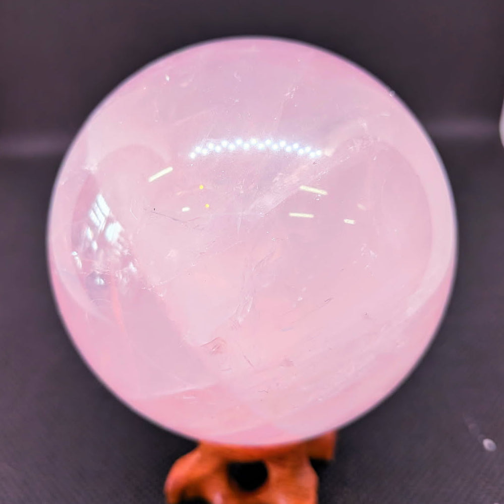 AA Grade Rose Quartz Spheres