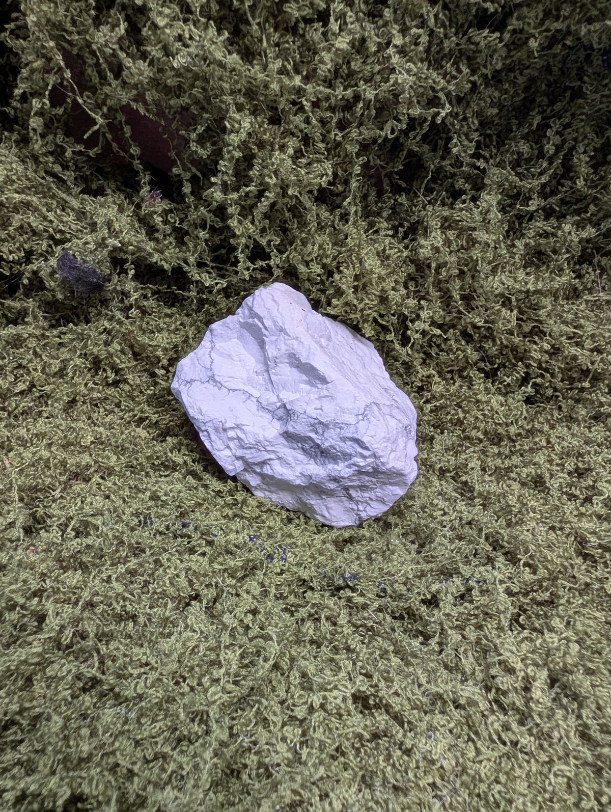 Raw White Howlite