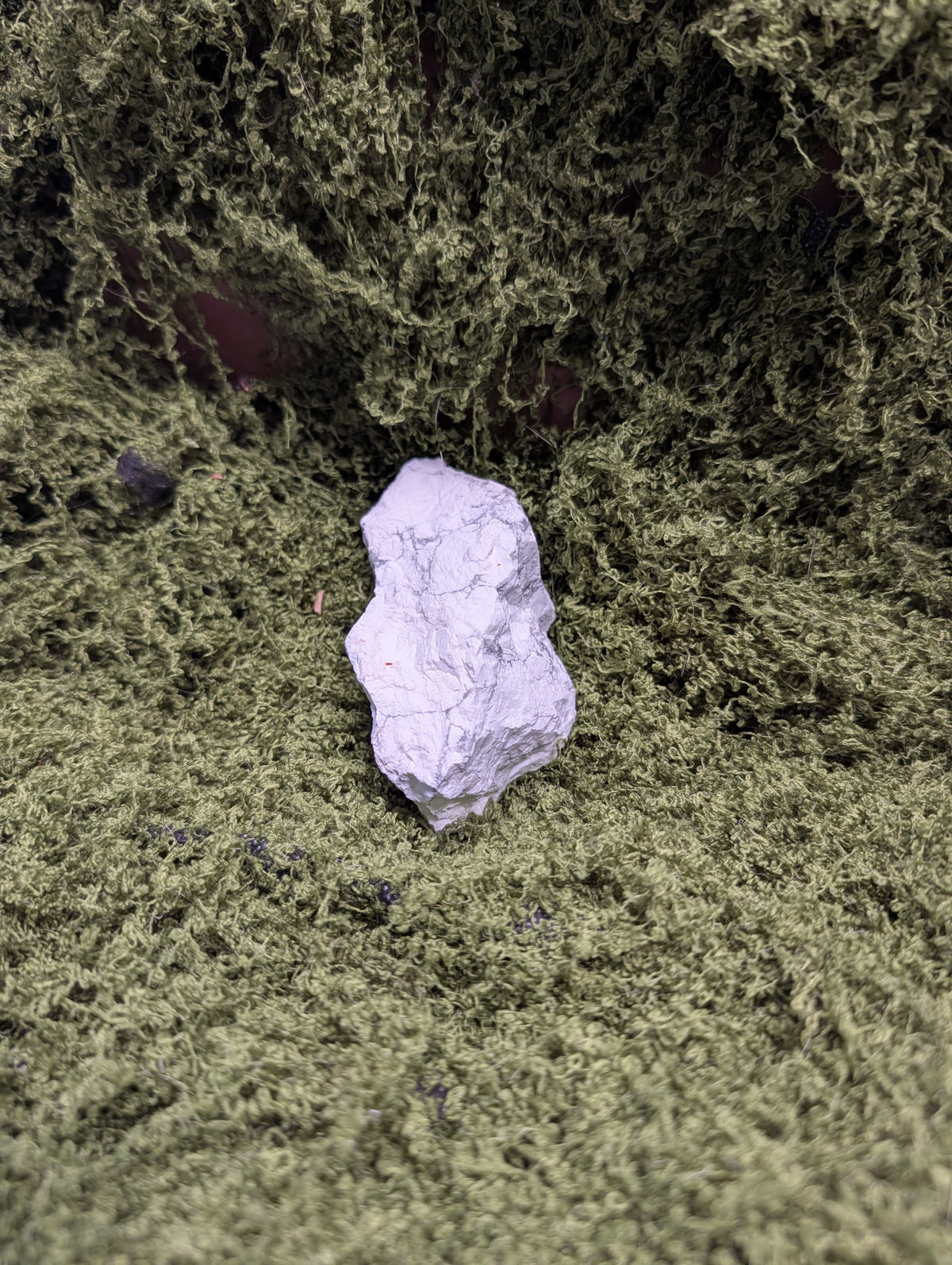 Raw White Howlite