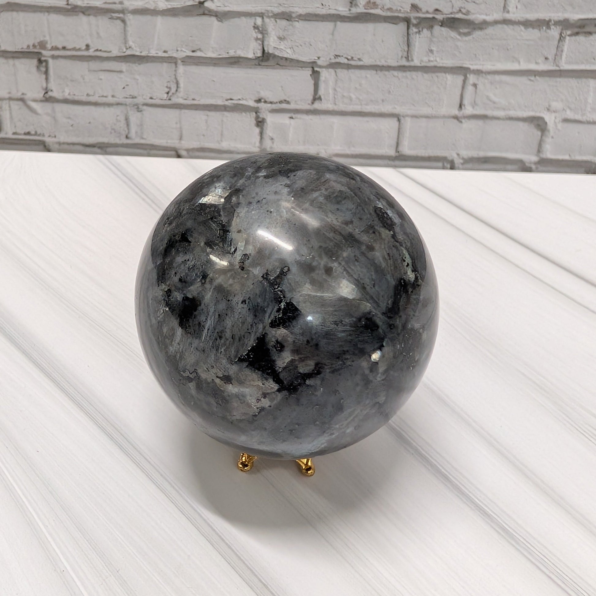 Larvikite Sphere