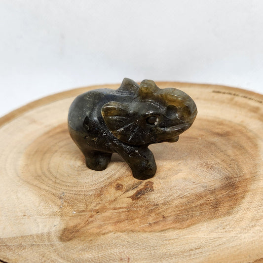 Labradorite Elephant