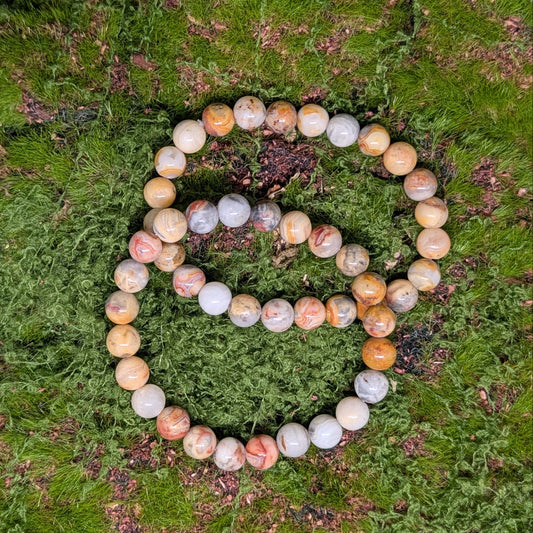 Crazy Lace Agate Bracelet