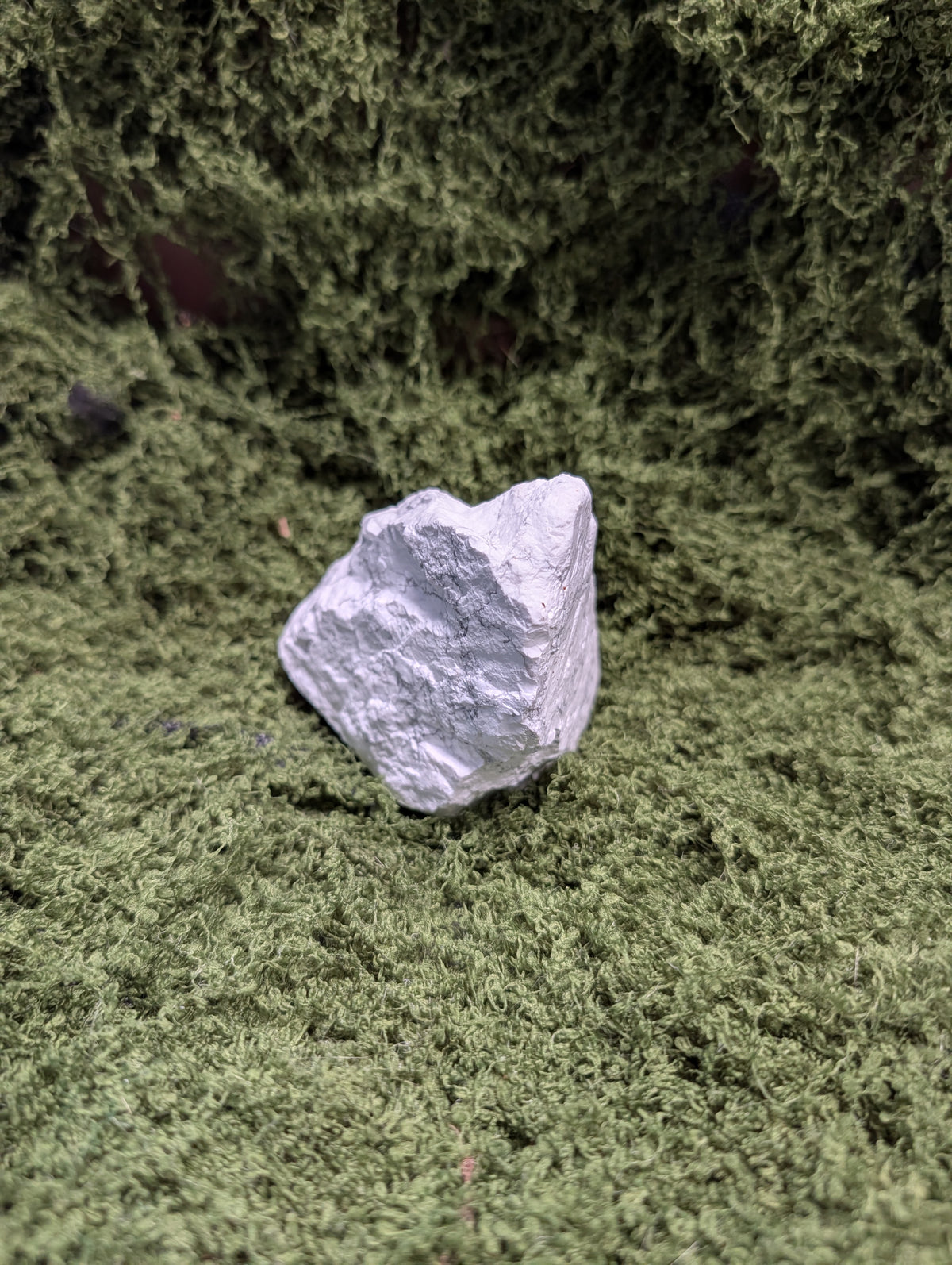 Raw White Howlite