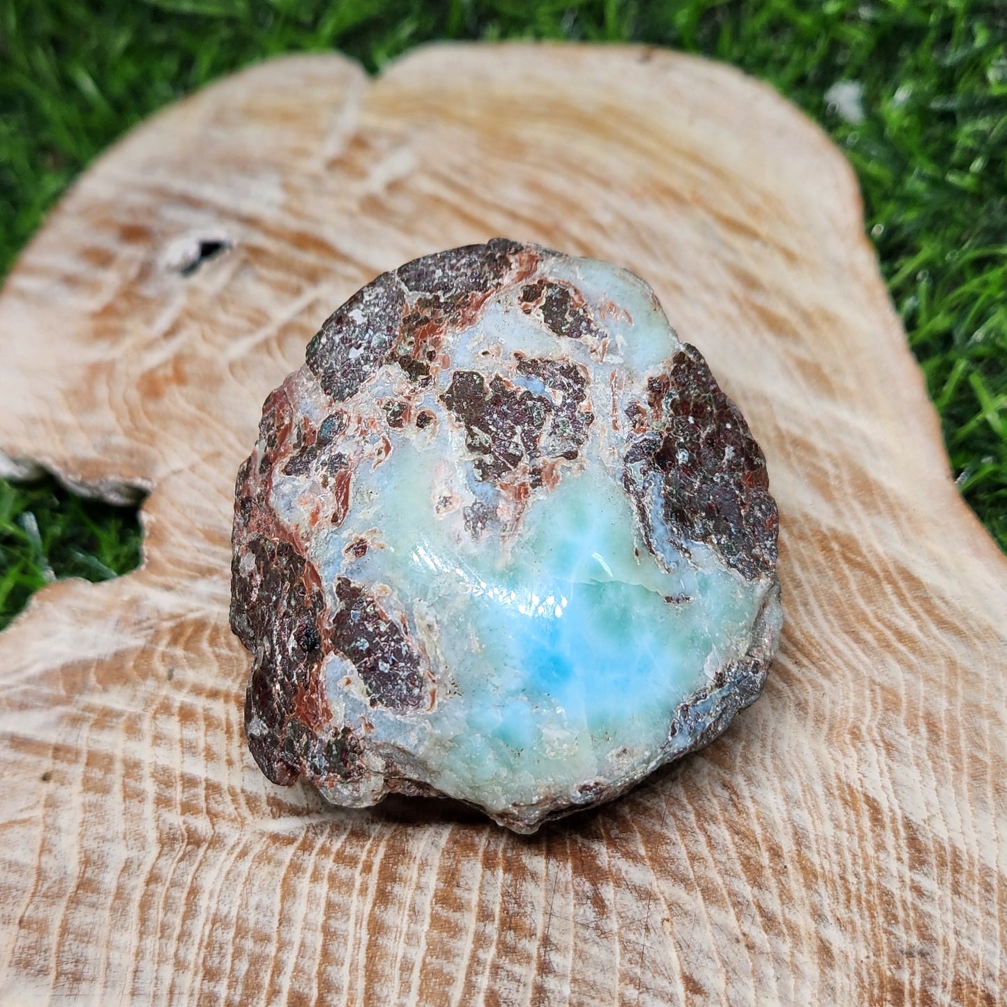 Semi Polished larimar