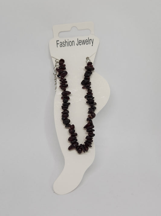 Garnet Chip Bracelet / Anklet
