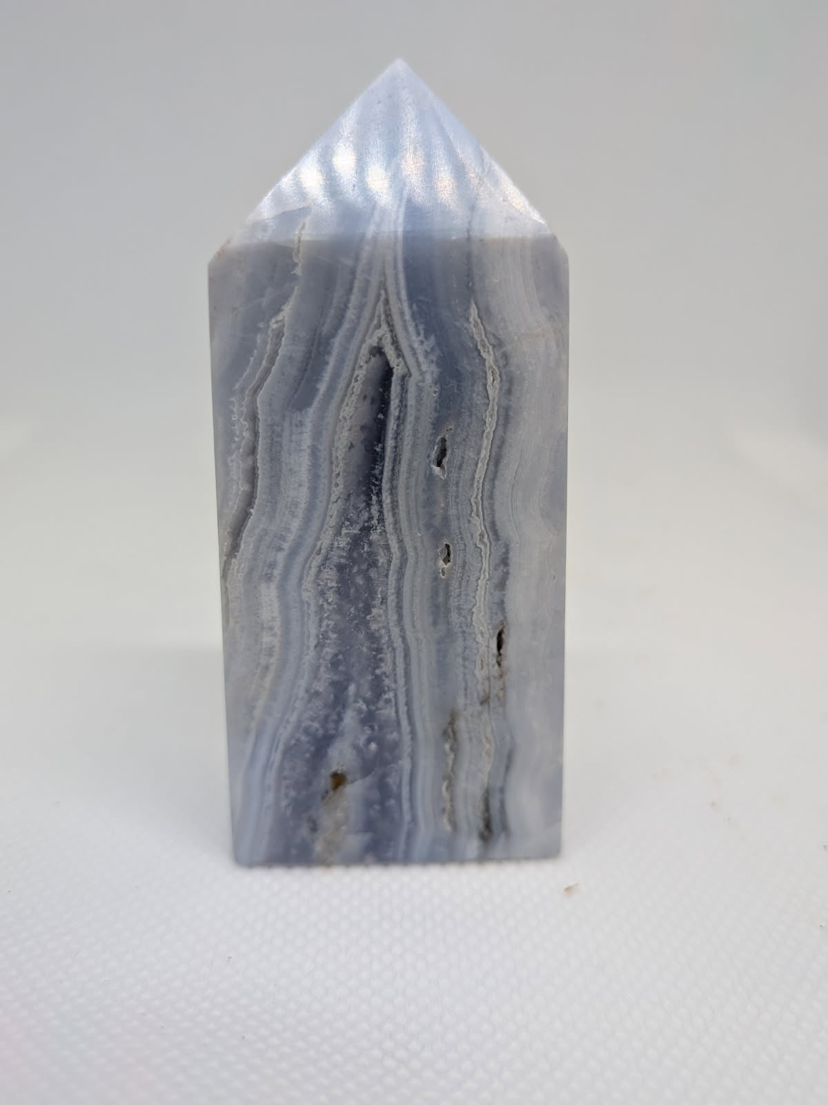Blue Lace Agate Towers