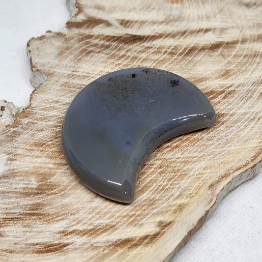 Natural Agate Moon