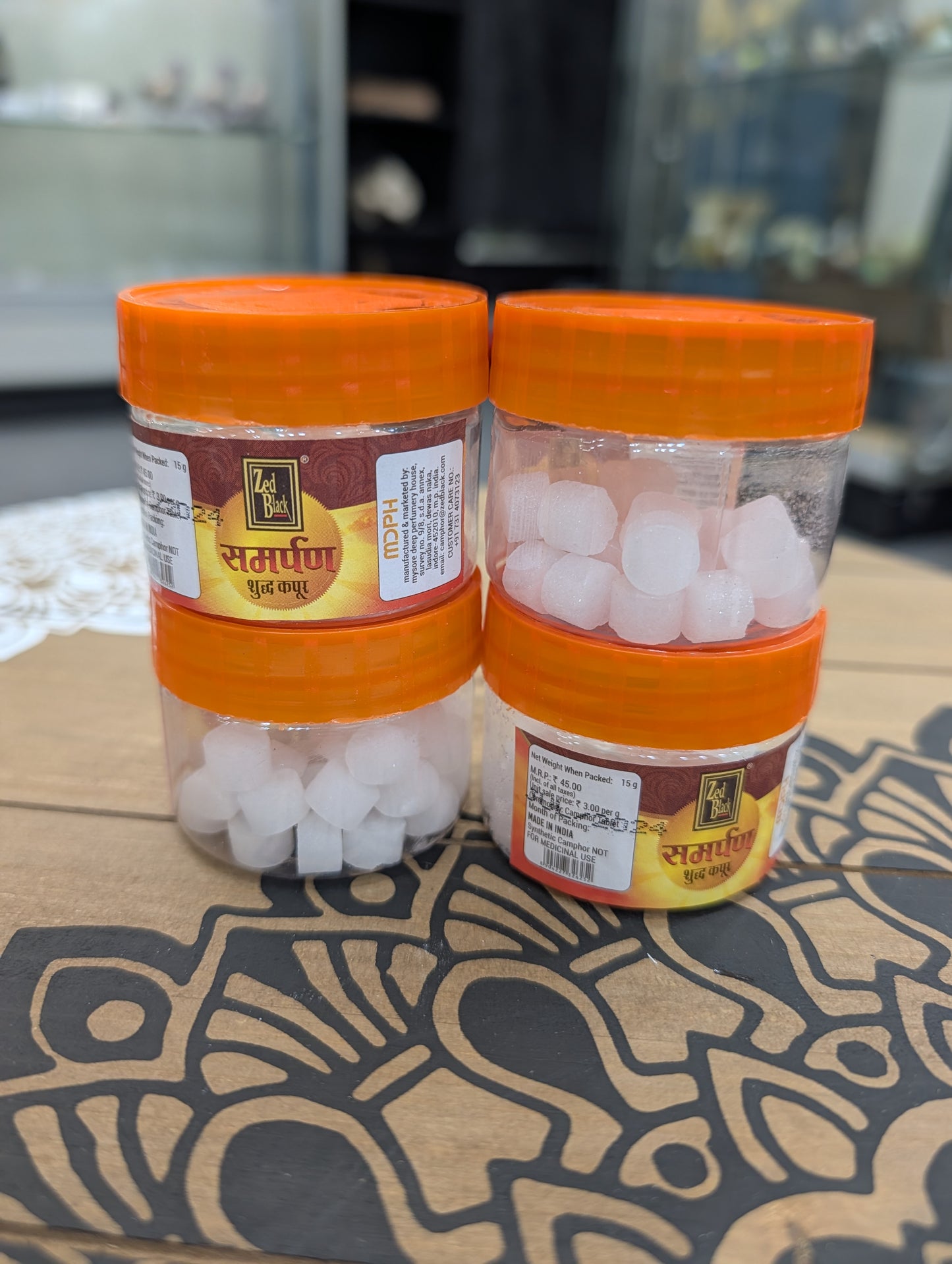 Zed Black Luxury Incenses / Cones & Samarpan Camphor Range